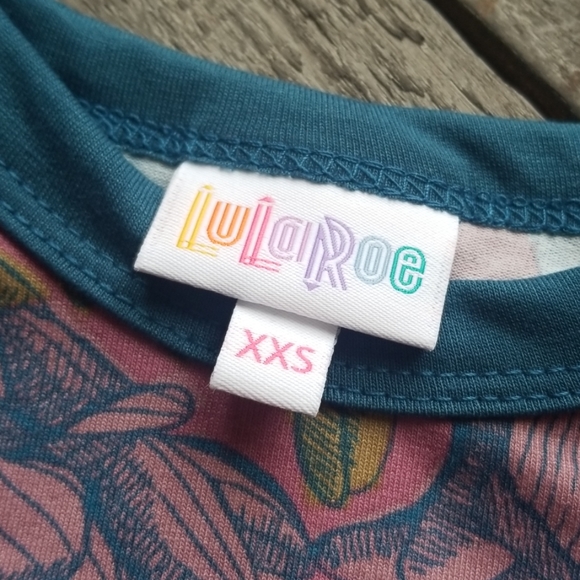 Floral Print, NWT LuLaRoe xxs Randy - Picture 2 of 3